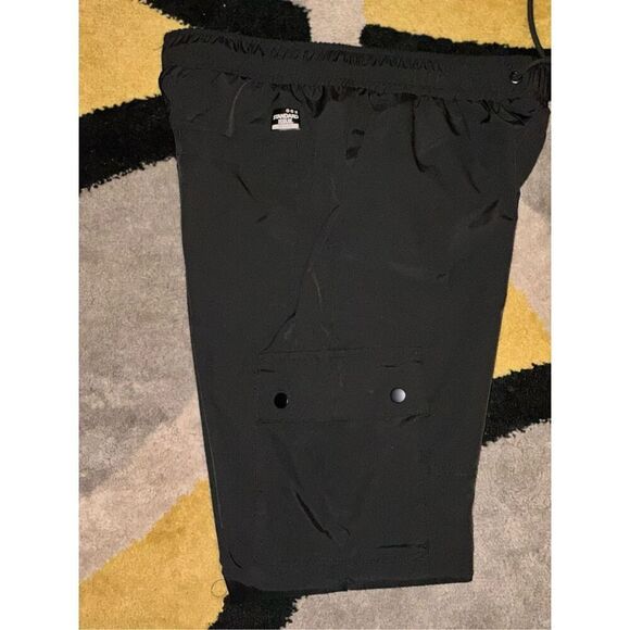 Southpole Authentic Collection Jogger Pants Mens M Medium Black Pockets Windpant - Picture 1 of 8